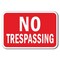 Signmission Safety Sign, 12 in Height, Aluminum, No Tres - No Trespassin A-1218 No Tres - No Trespassin - alternate 1